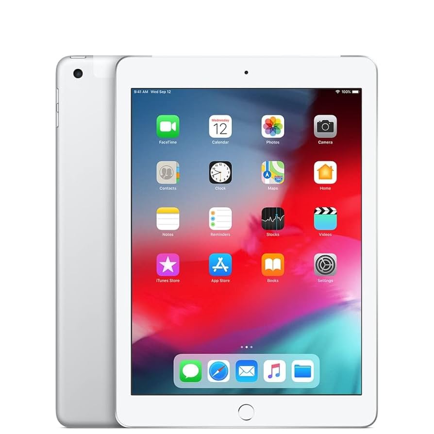 Apple iPad 9.7" 6th Gen (2018) 128GB WiFi + Cellular
